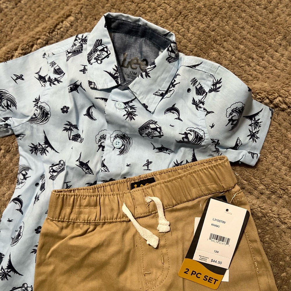 Baby Boy 5 piece Summer Bundle NWT - Picture 3 of 4